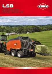 Kuhn LSB LSB Large Square Balers 870 890 1270 1290 Agricultural Catalog page 1