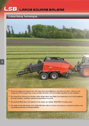 Kuhn LSB LSB Large Square Balers 870 890 1270 1290 Agricultural Catalog page 4