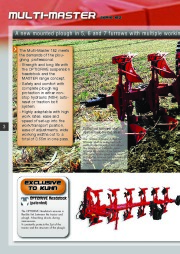 Kuhn MASTER 182 Series Reversible Ploughs Agricultural Catalog page 4