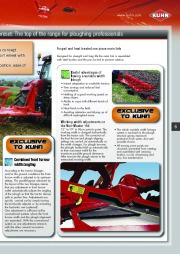 Kuhn MASTER 182 Series Reversible Ploughs Agricultural Catalog page 7