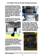 New Holland TC25 TC29 TC33 Boxer Parts List Mounting Instructions page 7