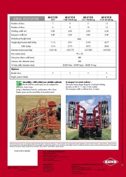 Kuhn MIXTER 100 Combined Stubble Cultivator Agricultural Catalog page 8