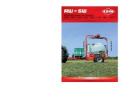 Kuhn RW SW Round Square Bale Wrappers 1100 1200 1400 1600 1800 1104 Agricultural Catalog page 1