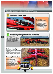 Kuhn DISCOVER Tandem Disc Harrows DISCOVER XS XM2 XL Agricultural Catalog page 10