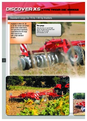 Kuhn DISCOVER Tandem Disc Harrows DISCOVER XS XM2 XL Agricultural Catalog page 4