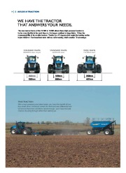 New Holland T9.39O T9.45O T9.5O5 T9.56O T9.615 T9.67O Tractors Catalog page 14