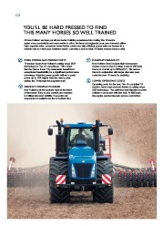 New Holland T9.39O T9.45O T9.5O5 T9.56O T9.615 T9.67O Tractors Catalog page 2