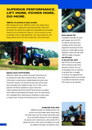 New Holland T6010 Plus T6020 T6030 T6050 T6070 Plus T6000 Tractors Catalog page 8