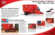 Kuhn Knight VSL W NE Vertical Maxx Single Auger TMR Mixers 420 550 Cubic Feet Agricultural Catalog page 2