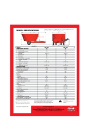 Kuhn Knight VSL W NE Vertical Maxx Single Auger TMR Mixers 420 550 Cubic Feet Agricultural Catalog page 3