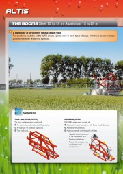 Kuhn ALTIS Mounted Sprayers 1300 1800 L 15 28 Agricultural Catalog page 10