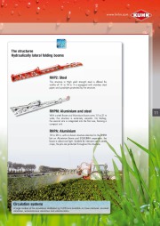 Kuhn ALTIS Mounted Sprayers 1300 1800 L 15 28 Agricultural Catalog page 11