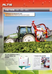 Kuhn ALTIS Mounted Sprayers 1300 1800 L 15 28 Agricultural Catalog page 6