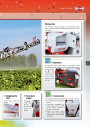 Kuhn ALTIS Mounted Sprayers 1300 1800 L 15 28 Agricultural Catalog page 7
