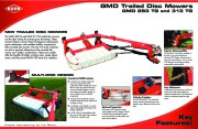 Kuhn GMD 283 TG 313 TG GMD Disc Mowers Agricultural Catalog page 2