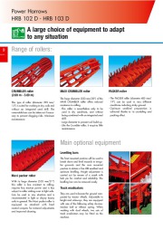 Kuhn HRB Power Harrows HRB 102 D HRB 103 Agricultural Machinery Catalog page 10