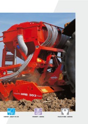 Kuhn HRB Power Harrows HRB 102 D HRB 103 Agricultural Machinery Catalog page 3
