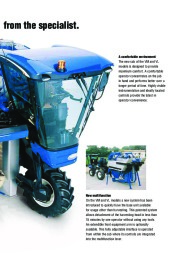 New Holland VM460 VL610 VL620 VL630 VL640 VL660 Multifunctional Grape Harvesters Tractors Catalog page 3