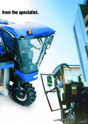 New Holland VM460 VL610 VL620 VL630 VL640 VL660 Multifunctional Grape Harvesters Tractors Catalog page 4