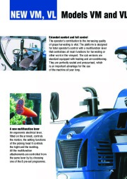 New Holland VM460 VL610 VL620 VL630 VL640 VL660 Multifunctional Grape Harvesters Tractors Catalog page 6