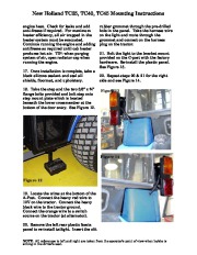 New Holland TC35DA TC40DA TC45DA Boxer Parts List Mounting Instructions page 10