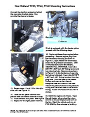New Holland TC35DA TC40DA TC45DA Boxer Parts List Mounting Instructions page 9