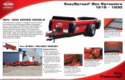 Kuhn 1200 EasySpread Box Spreaders 120 300 Cubic Feet Agricultural Catalog page 2
