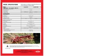 Kuhn GA Gyrorakes Trailed Single Rotor GA 4220 TH GA 4221 Agricultural Catalog page 3