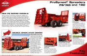 Kuhn Knight PS ProSpread 500 600 Heaped Cubic Feet Agricultural Catalog page 2