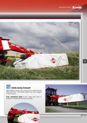 Kuhn Disc Mower GMD LIFT CONTROL Series Agricultural Catalog page 11