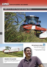 Kuhn Disc Mower GMD LIFT CONTROL Series Agricultural Catalog page 12