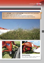 Kuhn Disc Mower GMD LIFT CONTROL Series Agricultural Catalog page 13