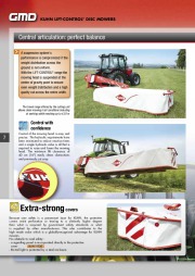 Kuhn Disc Mower GMD LIFT CONTROL Series Agricultural Catalog page 8