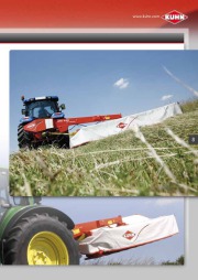 Kuhn Disc Mower GMD LIFT CONTROL Series Agricultural Catalog page 9