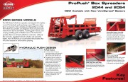 Kuhn 2000 440 540 Cubic Feet ProPush Box Spreaders Agricultural Catalog page 2