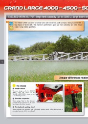 Kuhn GRAND LARGE Trailed Sprayers 4000 5000 L Agricultural Catalog page 2