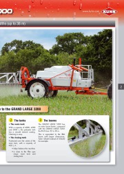 Kuhn GRAND LARGE Trailed Sprayers 4000 5000 L Agricultural Catalog page 3