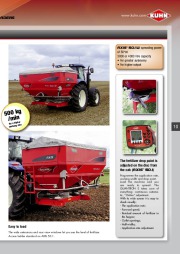 Kuhn  12 42 M Fertilizer Spreaders AXIS 20 1 30 1 40 1 W 50 1 W H I G H Agricultural Catalog page 11