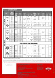 Kuhn MASTER 122 152 Series Reversible Ploughs Agricultural Catalog page 16