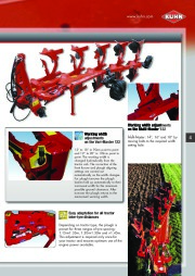 Kuhn MASTER 122 152 Series Reversible Ploughs Agricultural Catalog page 5