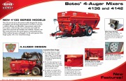 Kuhn Knight 4100 Botec 4 Auger TMR Mixers 360 420 Cubic Feet Agricultural Catalog page 2