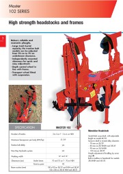 Kuhn MASTER 102 Series Reversible Ploughs Agricultural Catalog page 4