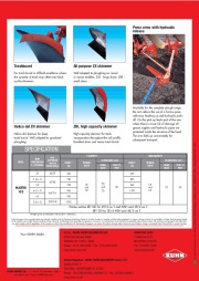 Kuhn MASTER 102 Series Reversible Ploughs Agricultural Catalog page 8