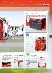 Kuhn DELTIS Mounted Sprayers 800 1200 L 12 18 Agricultural Catalog page 7