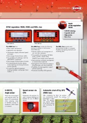 Kuhn DELTIS Mounted Sprayers 800 1200 L 12 18 Agricultural Catalog page 9