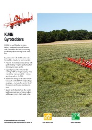 Kuhn GF 5202 7802 13002 17002 GF Agricultural Catalog page 2