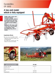Kuhn GF 5202 7802 13002 17002 GF Agricultural Catalog page 4