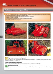 Kuhn EL Power Tillers EL 62 EL 82 EL 92 Agricultural Catalog page 2