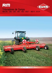 Kuhn RM Trituradores De Campo RM 240 280 320 400 450 450 T 480 R 610 R Agricultural Catalog page 1