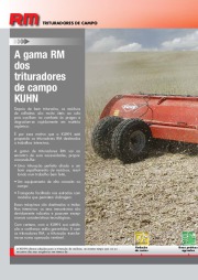 Kuhn RM Trituradores De Campo RM 240 280 320 400 450 450 T 480 R 610 R Agricultural Catalog page 2